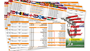 EK 2021 wedstrijdschema