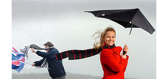 paraplu, stormvaste stormparaplu, Senz umbrella, paraplu's